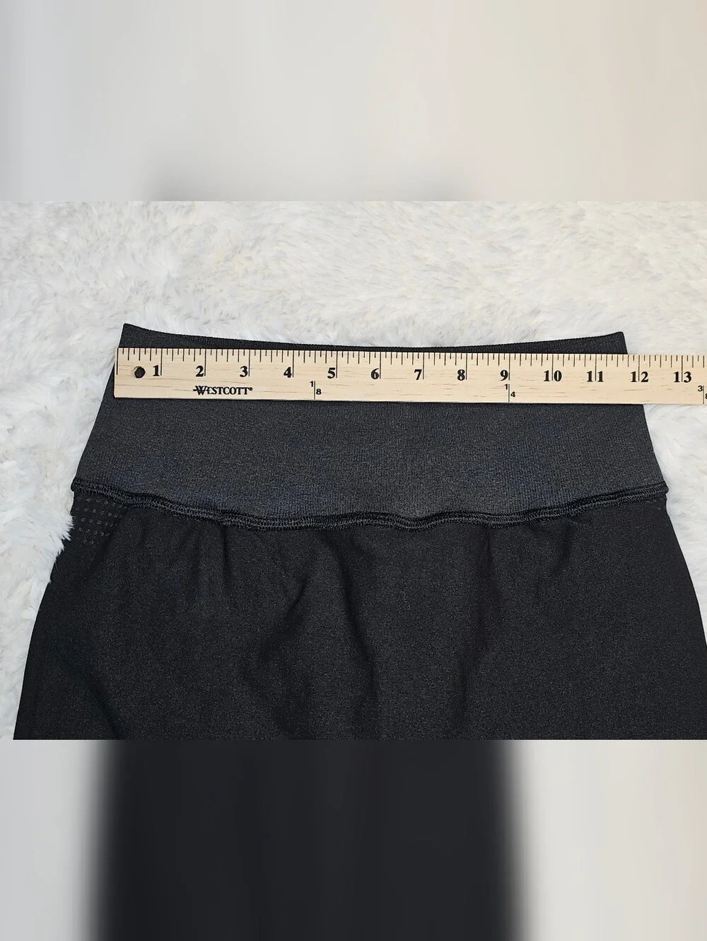 Gymshark Energy+ Seamless 2-in-1 Shorts - Black Marl - Size Medium - Picture 2 of 11